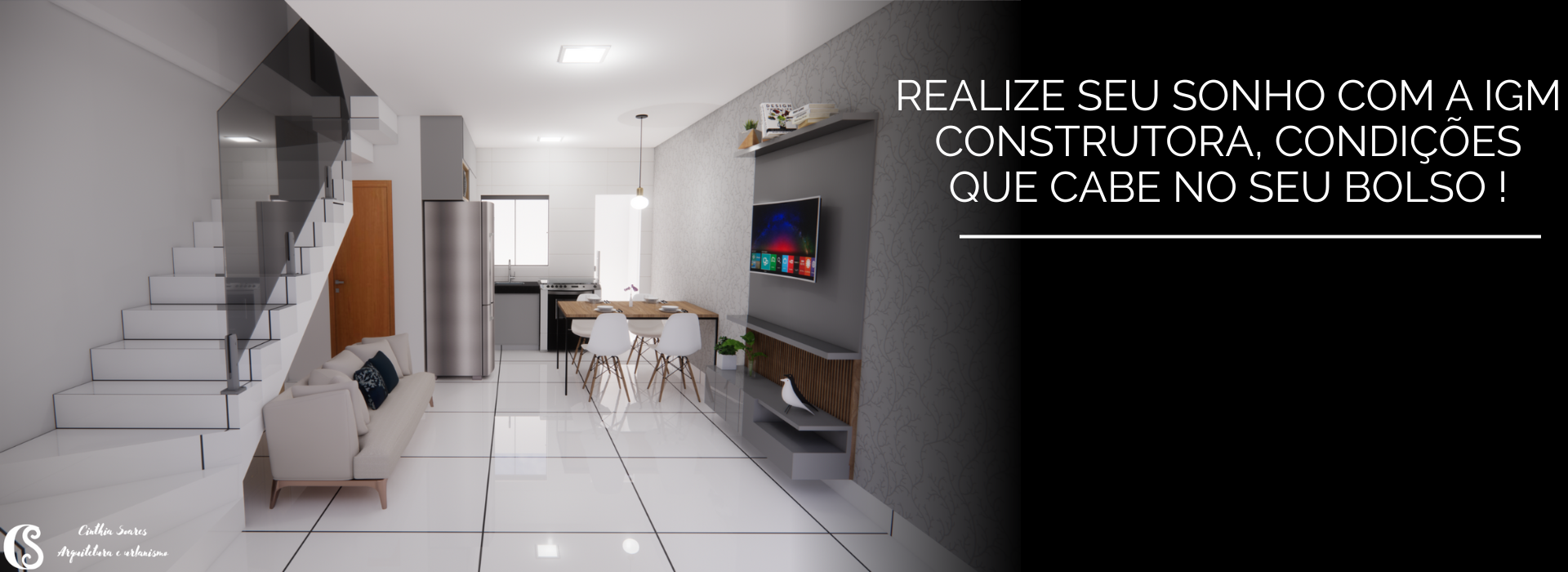 QUALIDADE E CONFORTO VOCÊ ENCONTRA NA IGM CONSTRUTORA